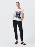 Koszulka z nadrukiem Guns N' Roses - kremowy - CROPP - small2