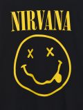 Koszulka oversize z nadrukiem Nirvana - czarny - CROPP - small2