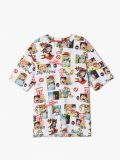 Koszulka z nadrukami w stylu mangi - biały - CROPP - small4
