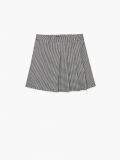 Wzorzysta spódnica z plisami - czarny - CROPP - small4