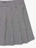 Wzorzysta spódnica z plisami - czarny - CROPP - small5