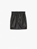 Minigonna in ecopelle - Nero - CROPP - small4