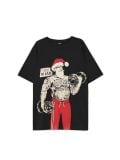 Świąteczny T-shirt z Mikołajem - czarny - CROPP - small1