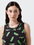 Top oversize Rick and Morty - szary - CROPP - small2