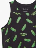 Top oversize Rick and Morty - szary - CROPP - small5
