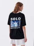 Koszulka oversize z nadrukiem Rick and Morty - czarny - CROPP - small2