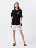 Koszulka oversize z nadrukiem Rick and Morty - czarny - CROPP - small3