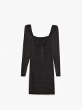 Rochie cu fir metalic - negru - CROPP - small4