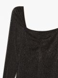 Rochie cu fir metalic - negru - CROPP - small5