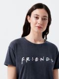 Koszulka oversize Friends - szary - CROPP - small2