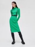 Dopasowana dzianinowa sukienka - zielony - CROPP - small3