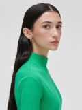Dopasowana dzianinowa sukienka - zielony - CROPP - small2