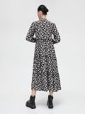 Rochie maxi înflorată - negru - CROPP - small3