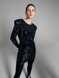 Rochie mini cu paiete - negru - CROPP - small5