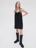 Rochie cu bretele subțiri - negru - CROPP - small2
