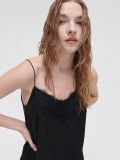 Rochie cu bretele subțiri - negru - CROPP - small3