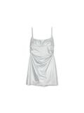 Srebrna sukienka mini - jasny szary - CROPP - small1