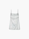 Srebrna sukienka mini - jasny szary - CROPP - small3