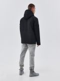 Zateplená bunda s kapucí - černý - CROPP - small4