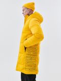 Abrigo acolchado con capucha - Amarillo - CROPP - small2
