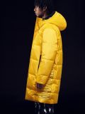 Abrigo acolchado con capucha - Amarillo - CROPP - small7