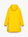 Abrigo acolchado con capucha - Amarillo - CROPP - small6
