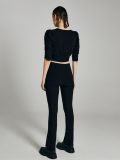 Bluzka z dekoltem V - czarny - CROPP - small3