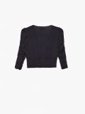 Bluzka z dekoltem V - czarny - CROPP - small6