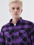 Camicia a quadri - viola - CROPP - small2
