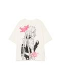 T-shirt bianca con stampa Arcane - Bianco - CROPP - small1