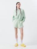 Bluză sport scurtă - verde-pal - CROPP - small2