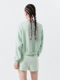 Bluză sport scurtă - verde-pal - CROPP - small3