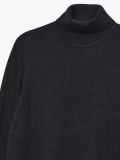 Pulover s puli ovratnikom Basic - temno siva - CROPP - small5