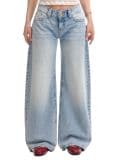 Kavbojke wide leg - modra - CROPP - small1