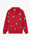 Bluza z kapturem La Casa De Papel - czerwony - CROPP - small3