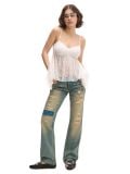 Τζιν παντελόνι staight - ΜΠΛΕ ΤΖΙΝ - CROPP - small2