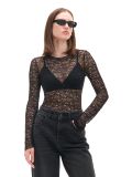 Body cu dantelă - negru - CROPP - small1