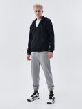 Hanorac cu glugă și fermoar - negru - CROPP - small5
