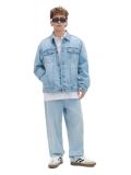 Jasnoniebieska kurtka jeansowa - niebieski - CROPP - small3