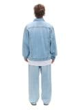Jasnoniebieska kurtka jeansowa - niebieski - CROPP - small4