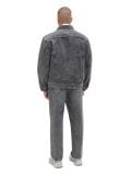 Ciemnoszara kurtka jeansowa - szary - CROPP - small4