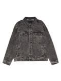 Ciemnoszara kurtka jeansowa - szary - CROPP - small2