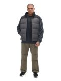 Pikowana szaro-czarna kamizelka - czarny - CROPP - small4