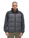 Pikowana szaro-czarna kamizelka - czarny - CROPP - small5