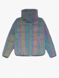 Piumino puffer con effetto olografico - viola scuro - CROPP - small5