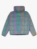 Piumino puffer con effetto olografico - viola scuro - CROPP - small7