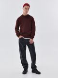 Magas nyakú pulóver - sötétbarna - CROPP - small2