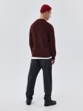 Magas nyakú pulóver - sötétbarna - CROPP - small3