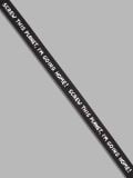 Pasek z napisami - czarny - CROPP - small4