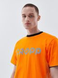 Koszulka z nadrukiem Cropp - pomarańczowy - CROPP - small2